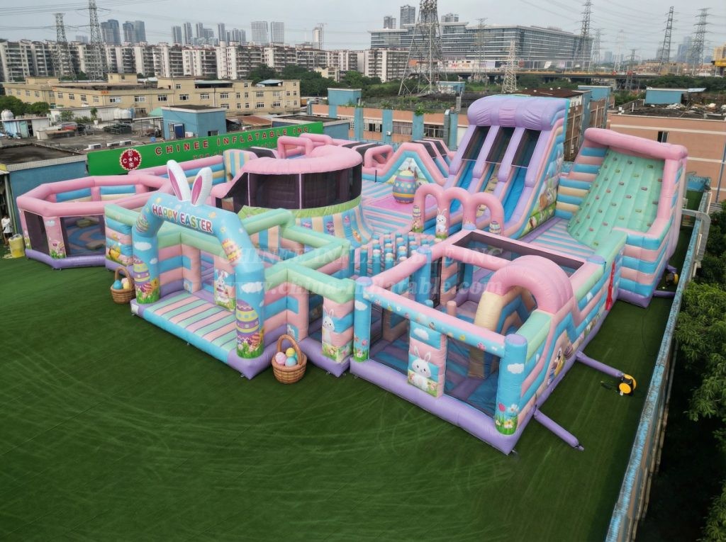 GF3-144 Easter Theme Inflatable Park