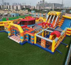 GF3-152 Food Trucks Theme Inflatable Park