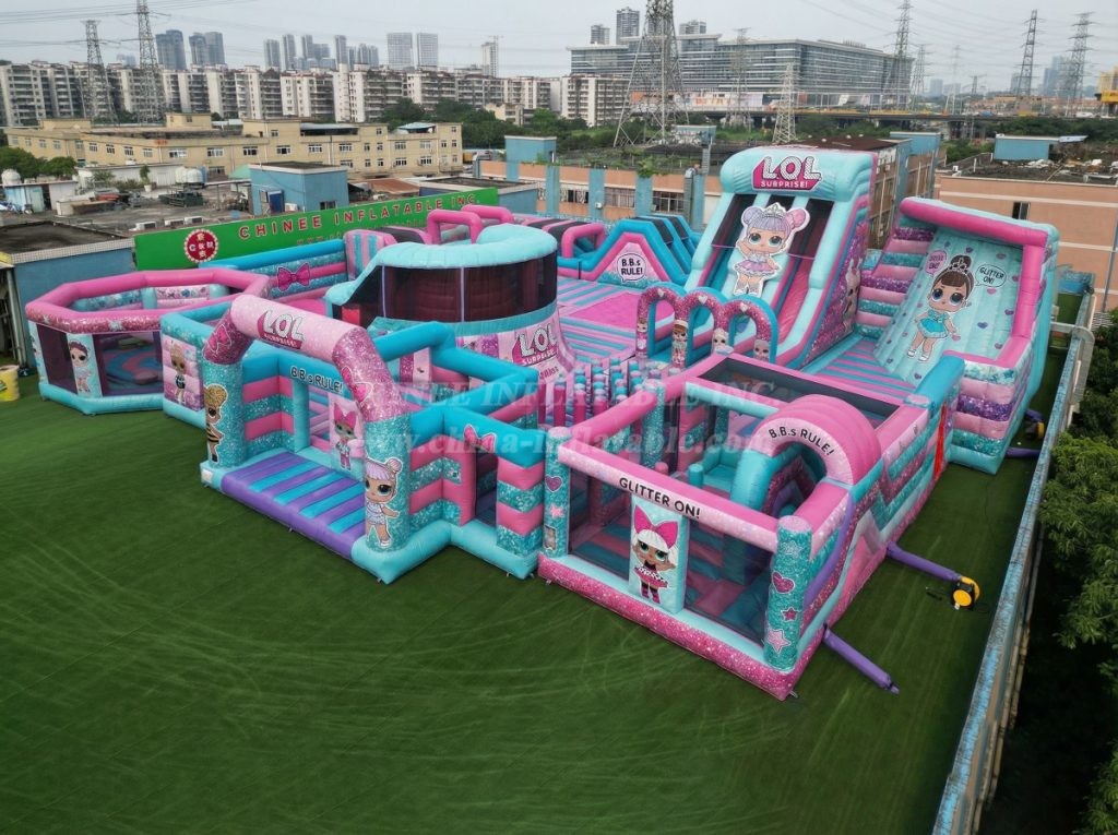 GF3-178 L.O.L.Surprise Theme Inflatable Park