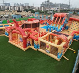 GF3-239 Starfish Theme Inflatable Park