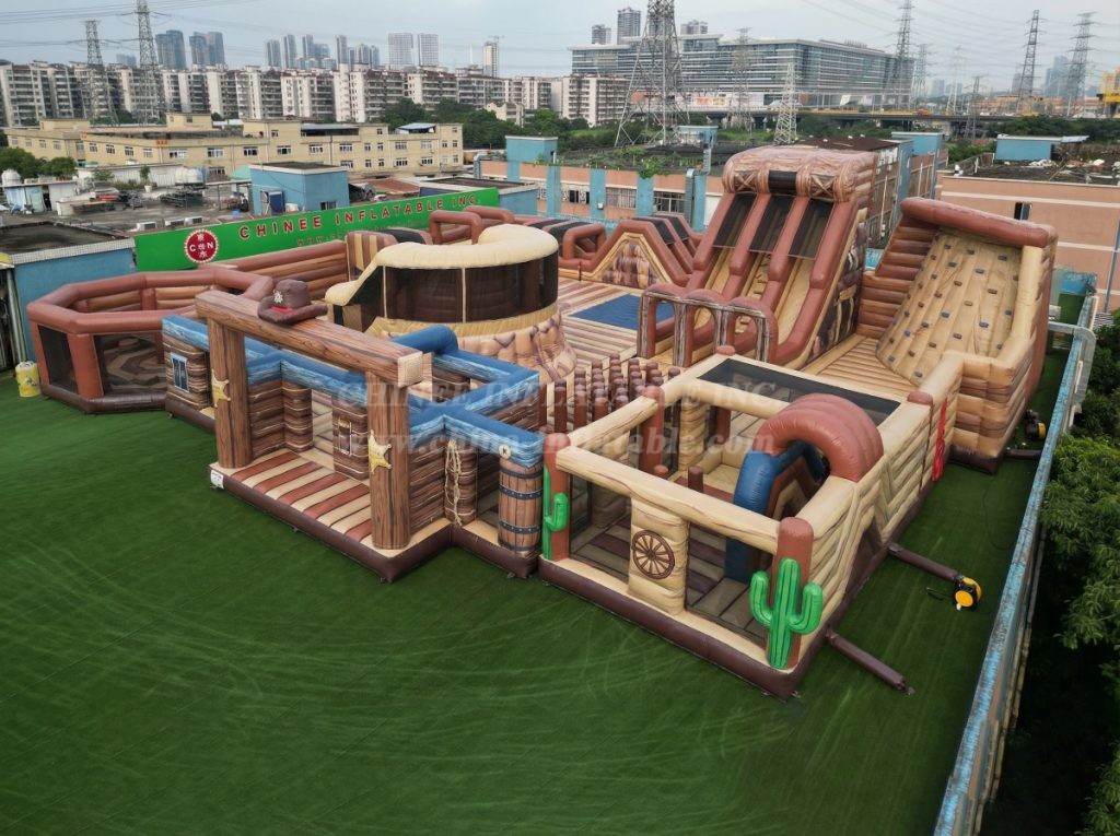 GF3-269 Wild West Theme Inflatable Park