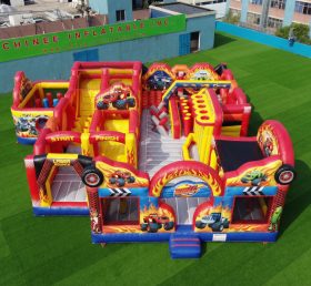 GF3-291 Blaze Monster Theme Inflatable Park