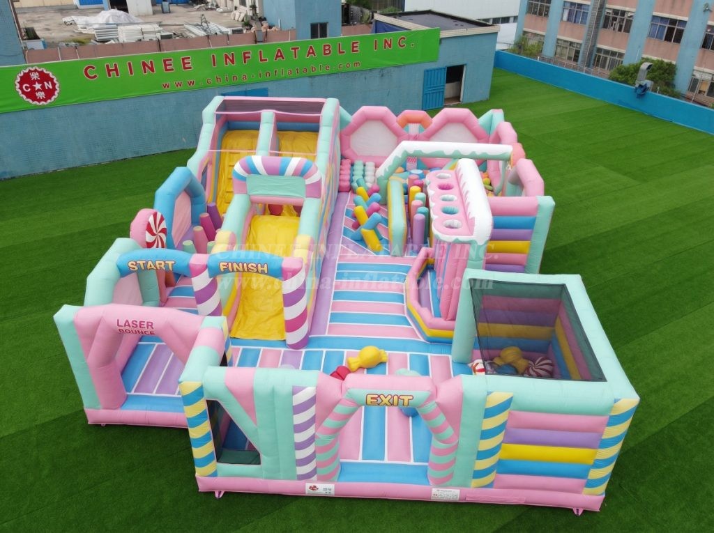 GF3-295 Candy Theme Inflatable Park