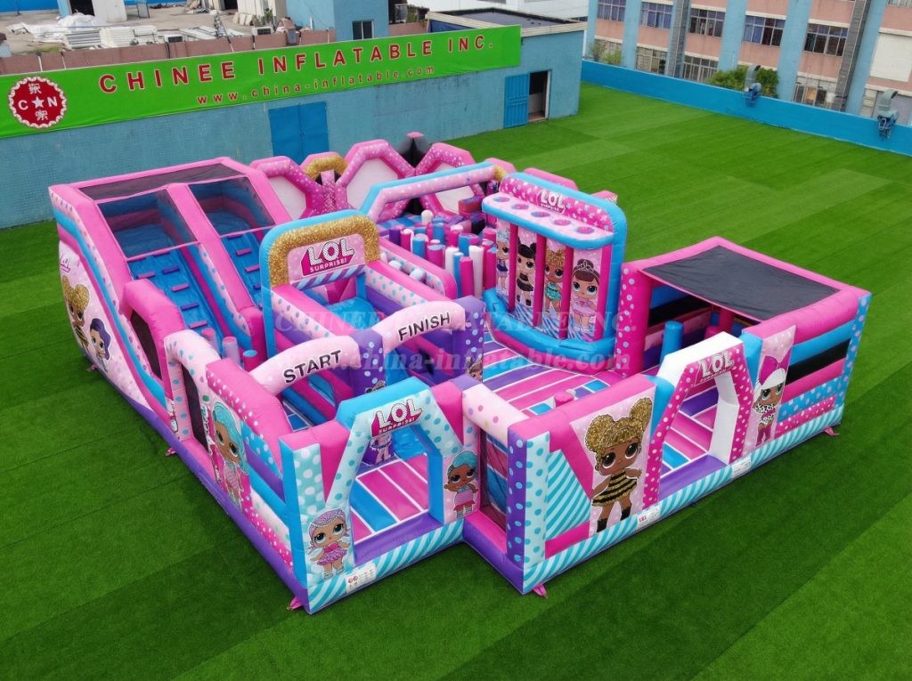 GF3-349 L.O.L. Surprise Theme Inflatable Park