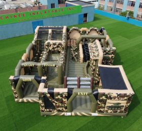 GF3-356 Military Style Theme Inflatable Park