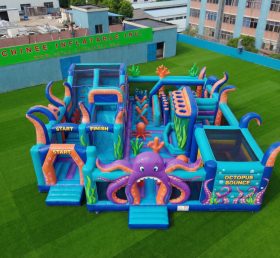 GF3-369 Octopus Theme Inflatable Park