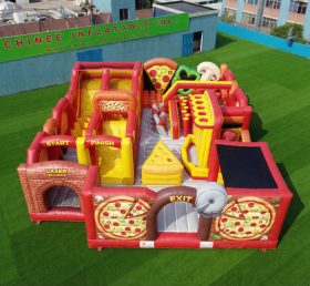 GF3-381 Pizza Theme Inflatable Park