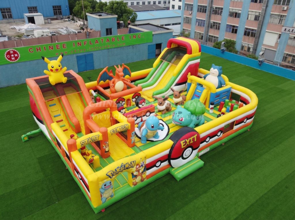 GF3-383 Pokemon Theme Inflatable Park