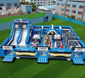 GF3-384 Police Station Theme Inflatable Park