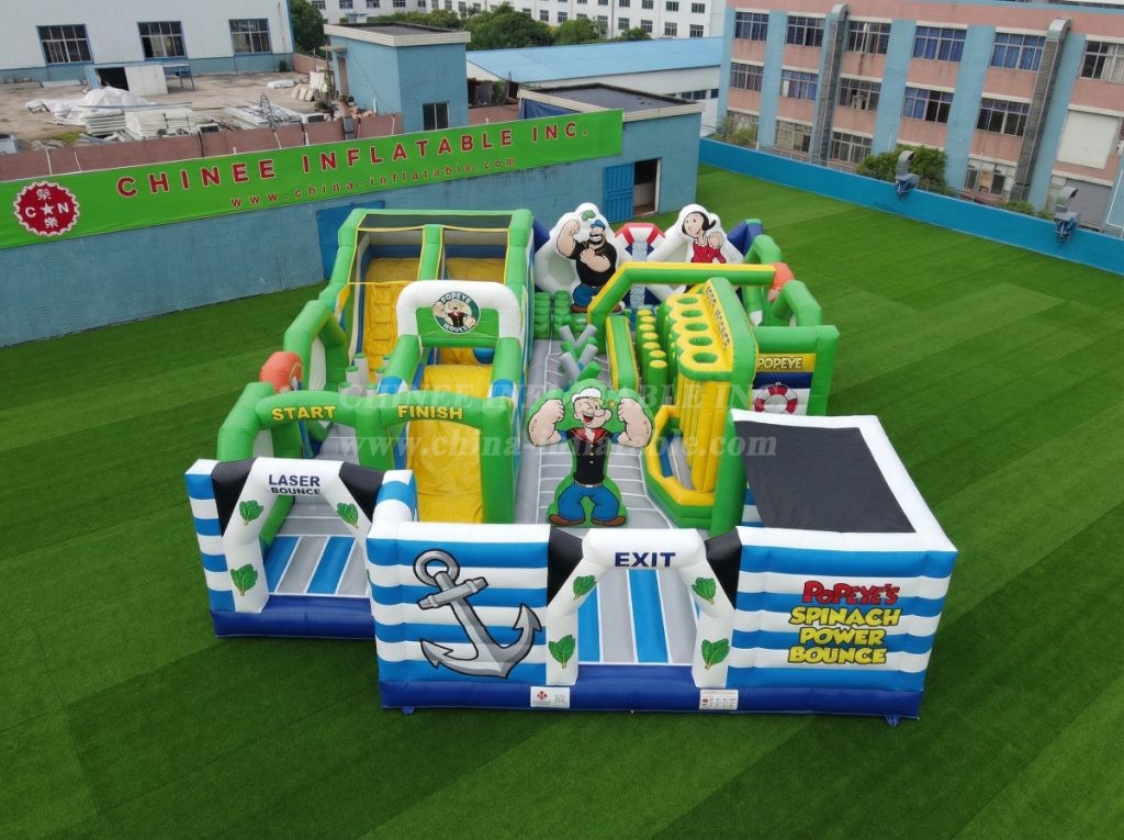 GF3-385 Popeye Theme Inflatable Park