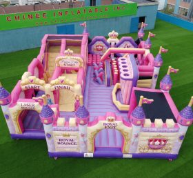 GF3-389 Princess Parties Theme Inflatable Park