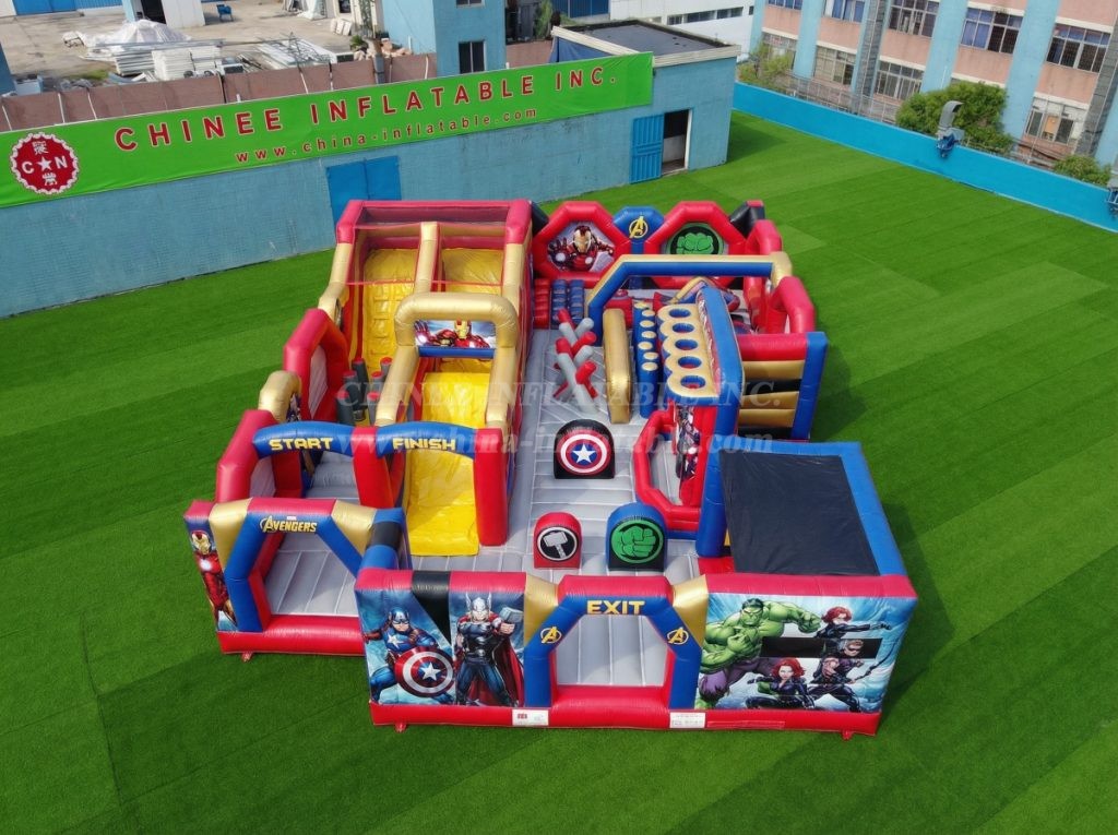 GF3-417 The Avengers Theme Inflatable Park