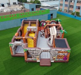 GF3-418 The Flintstones Theme Inflatable Park