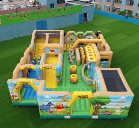 GF3-441 Winnie the Pooh Theme Inflatable Park