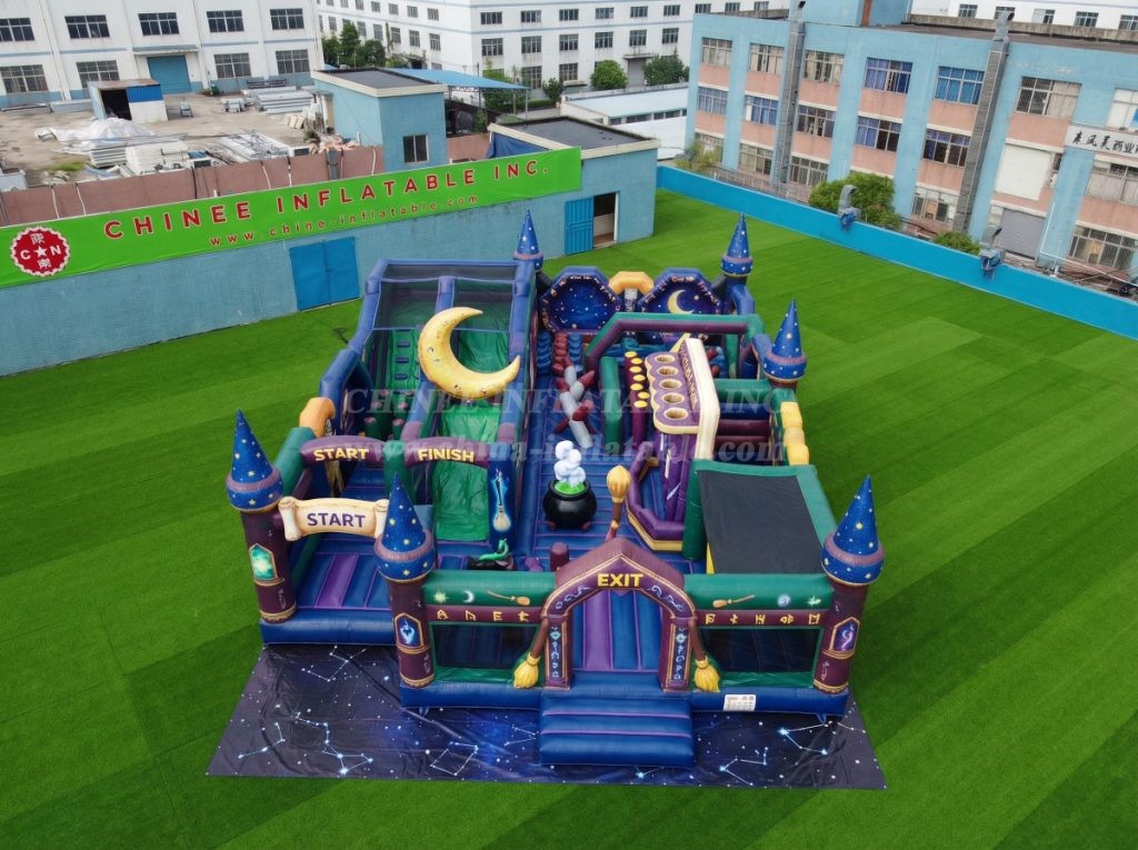 GF3-442 Wizard Theme Inflatable Park
