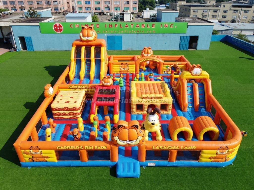 GF3-467 Garfield Theme Inflatable Park