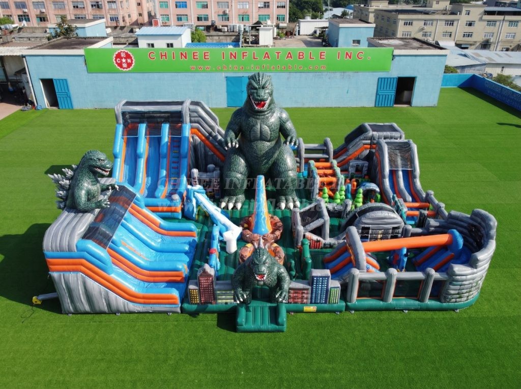 GF3-468 Godzilla Theme Inflatable Park