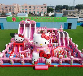 GF3-469 Hello Kitty Theme Inflatable Park