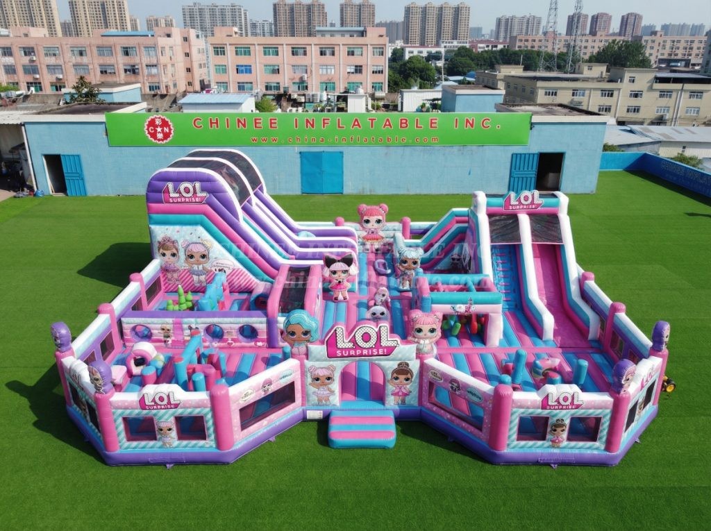 GF3-474 L.O.L. Surprise Theme Inflatable Park