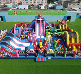 GF3-488 Power Rangers Theme Inflatable Park
