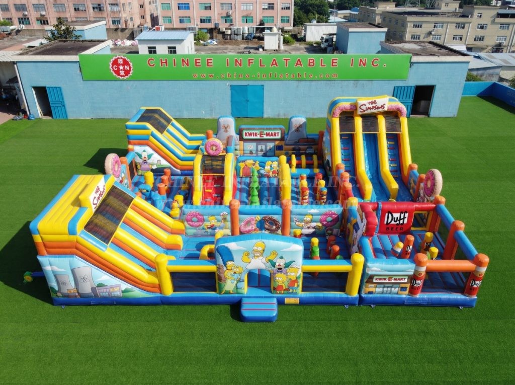 GF3-501 The Simpsons Theme Inflatable Park