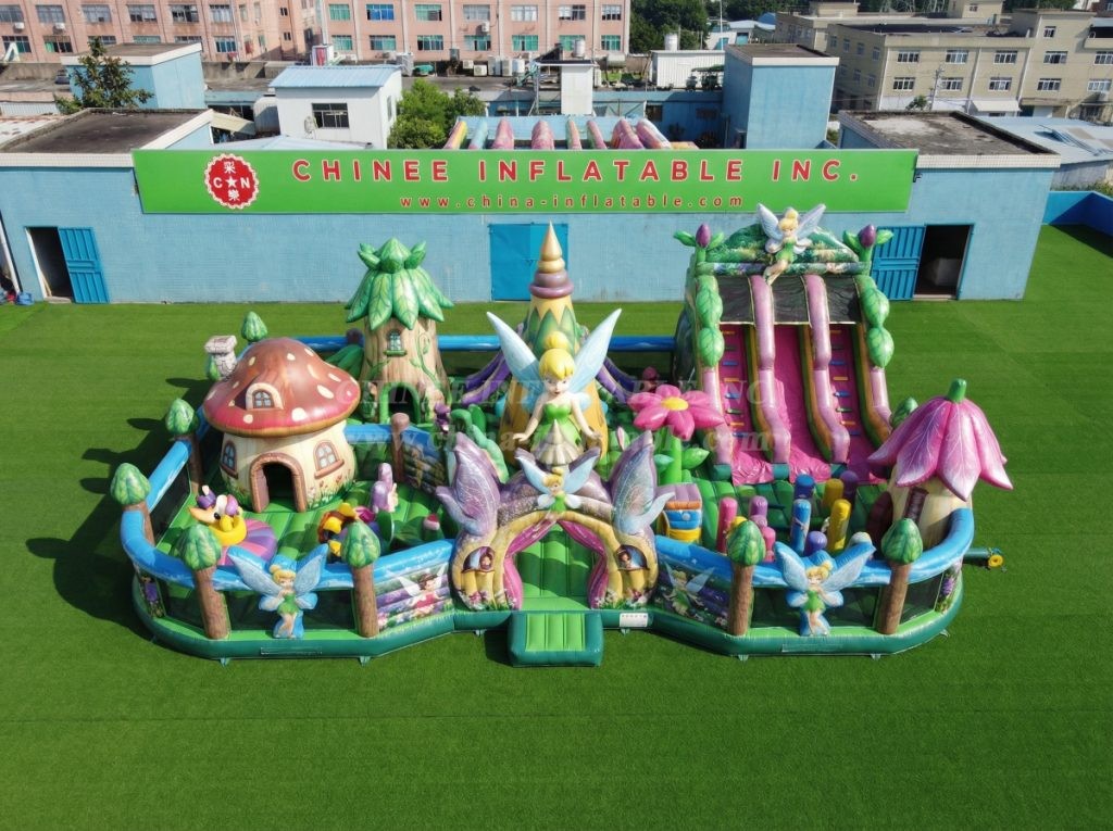 GF3-505 Tinker Bell Theme Inflatable Park