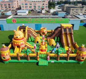 GF3-509 Winnie the Pooh Theme Inflatable Park