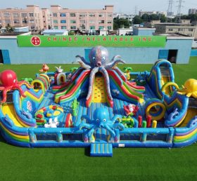 GF3-549 Octopus Theme Inflatable Park