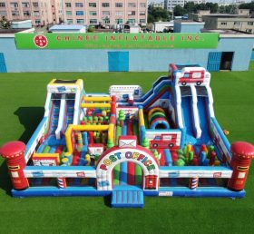 GF3-559 Post Office Theme Inflatable Park