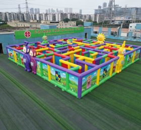 MAZE1-151 Teletubbies Theme Inflatable Maze