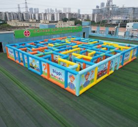 MAZE1-19 Blippi Wonders Theme Inflatable Maze