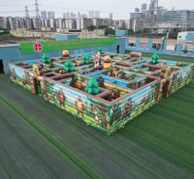 MAZE1-21 Boonie Bears Theme Inflatable Maze
