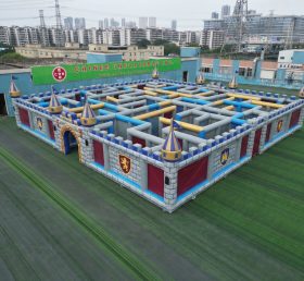 MAZE1-28 Castle Kingdom Theme Inflatable Maze
