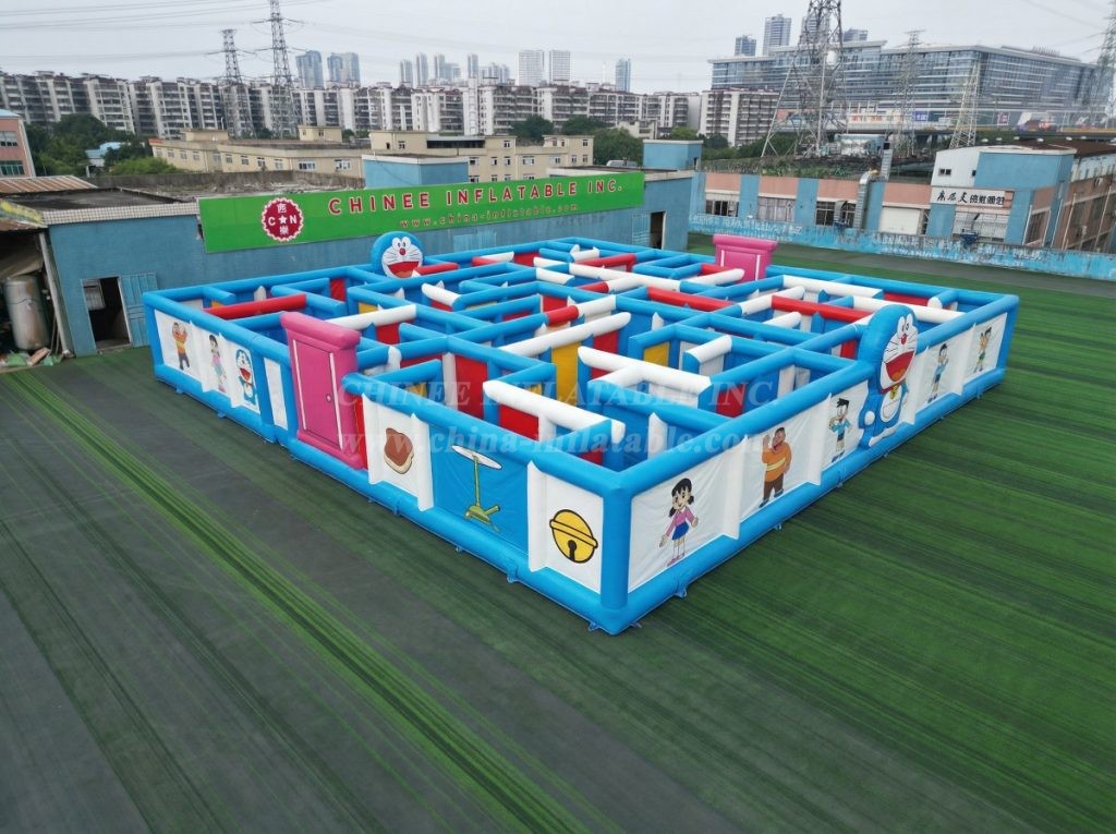 MAZE1-44 Doraemon Theme Inflatable Maze