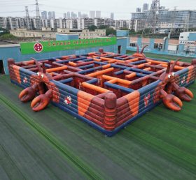 MAZE1-83 Lobster Theme Inflatable Maze