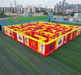 MAZE1-88 Mcdonald Theme Inflatable Maze