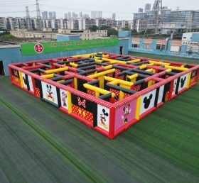 MAZE1-90 Mickey & Minnie Theme Inflatable Maze