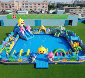 Pool3-745 Baby Shark Theme Pool Water Park