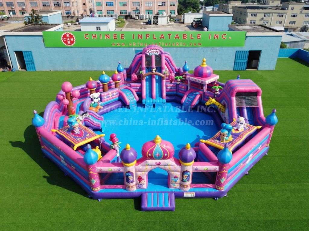 Pool3-775 Shimmer & Shine Theme Pool Water Park