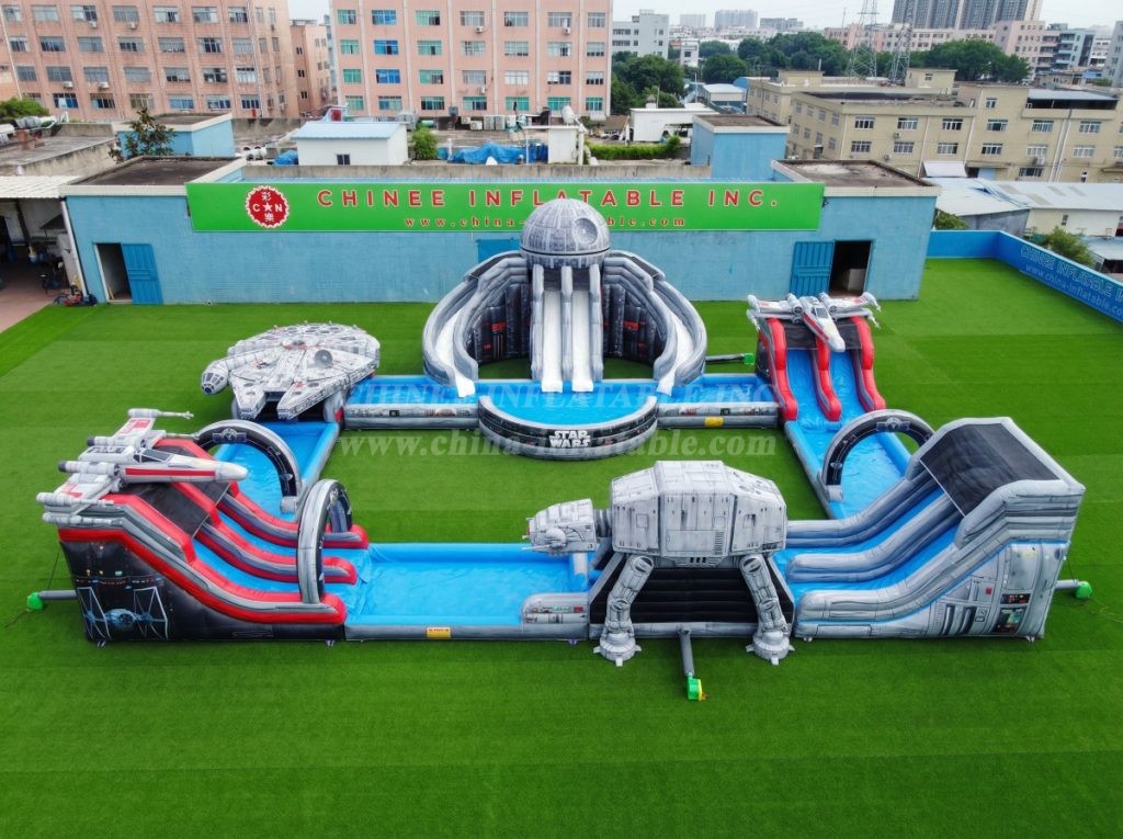 Pool3-778 Star Wars Theme Pool Water Park