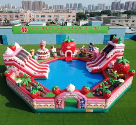 Pool3-779 Strawberry Shortcake Theme Pool Water Park