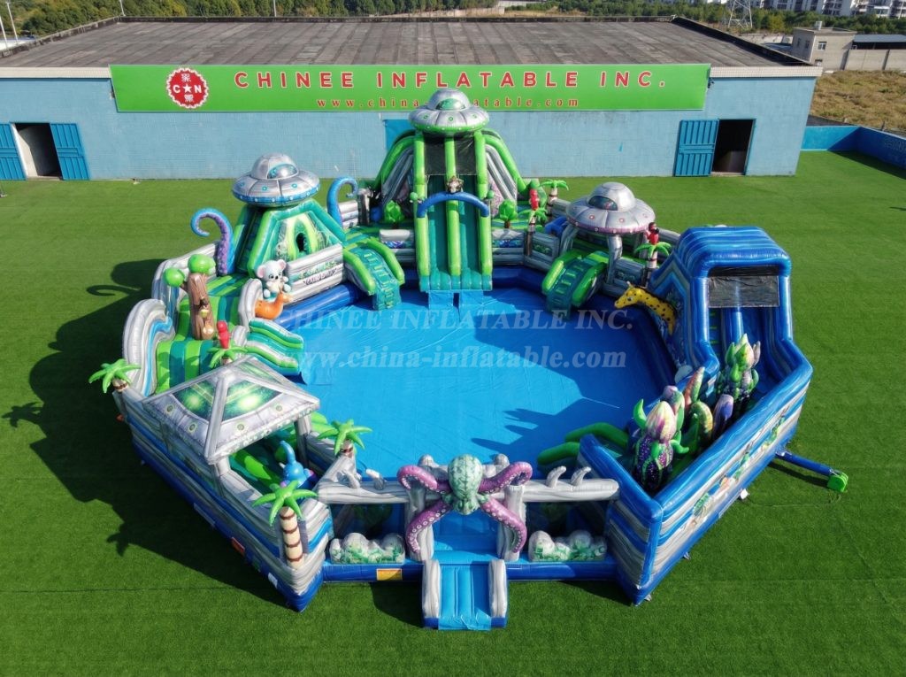 Pool3-789 Alien Theme Pool Water Park