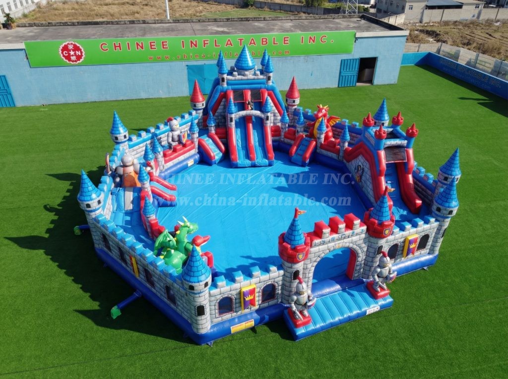 Pool3-796 Castle Kingdom Theme Pool Water Park