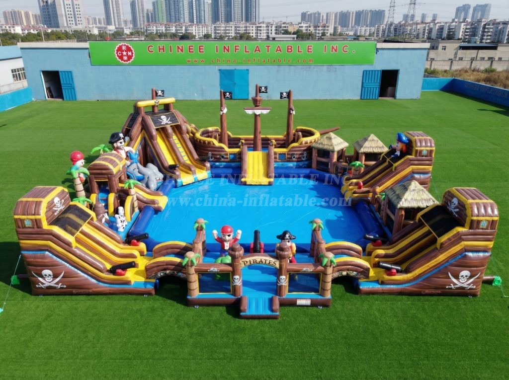 Pool3-817 Pirates Theme Pool Water Park