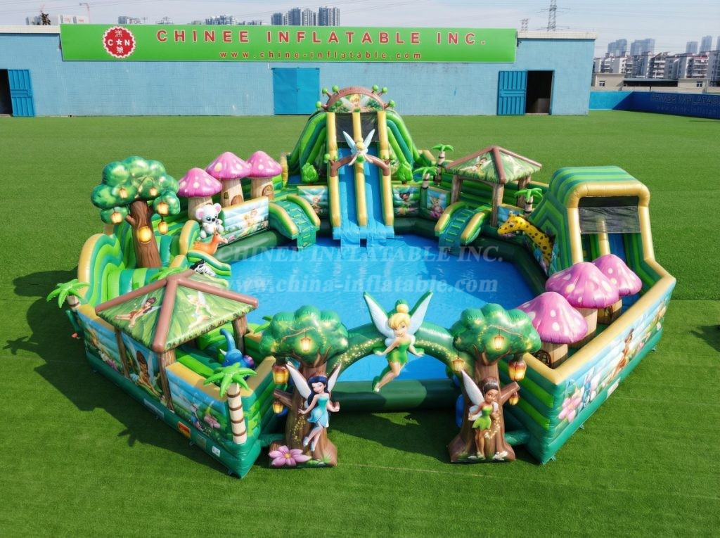 Pool3-833 Tinker Bell Theme Pool Water Park