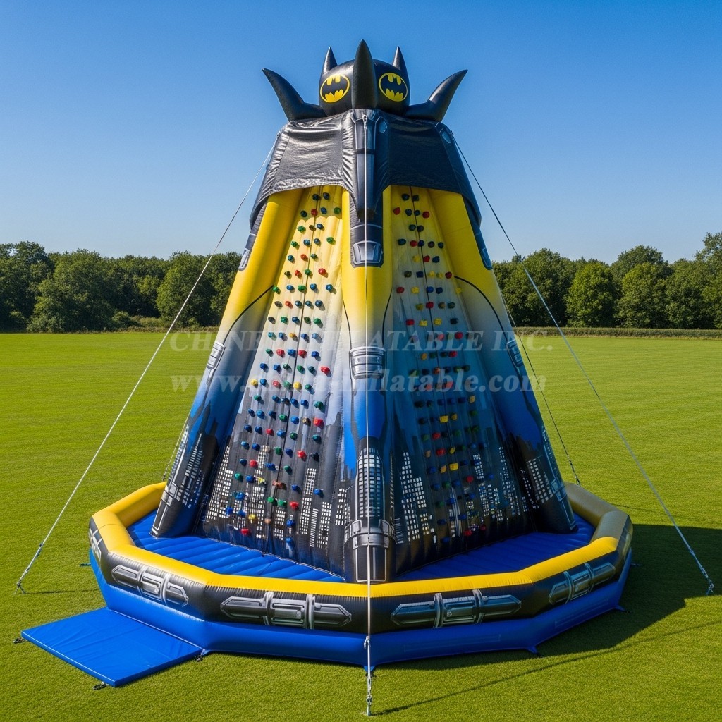 T11-4143 Batman Theme Inflatable Climbing Wall