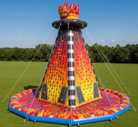 T11-4157 Blaze Monster Theme Inflatable Climbing Wall