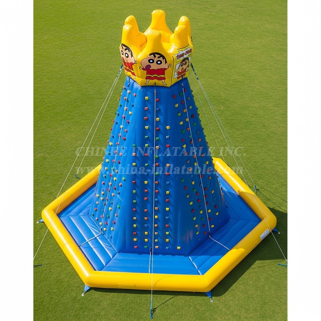 T11-4187 Crayon Shin-chan Theme Inflatable Climbing Wall