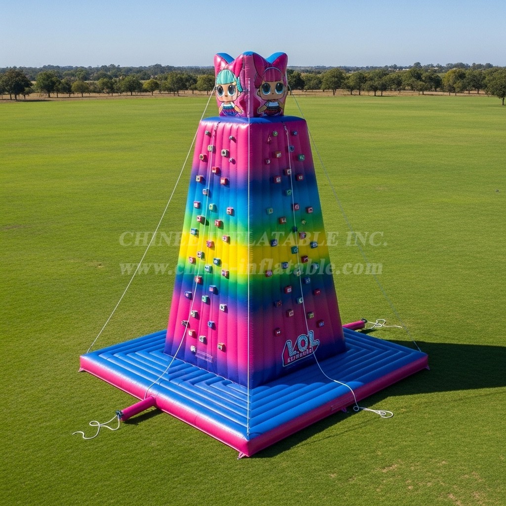 T11-4237 L.O.L. SURPRISE Theme Inflatable Climbing Wall