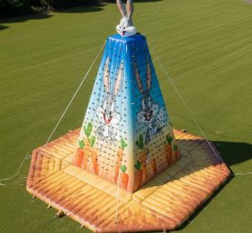 T11-4248 Looney Tunes Theme Inflatable Climbing Wall